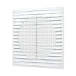 1313Г  Решетка вентиляционная Г сетка 138х138 пластик ERA