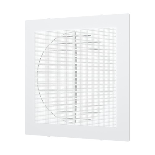 1313Г  Решетка вентиляционная Г сетка 138х138 пластик ERA