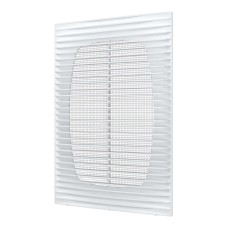 1724Г  Решетка вентиляционная Г сетка 170х240 пластик ERA