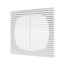 1919Г  Решетка вентиляционная Г сетка 194х194 пластик ERA