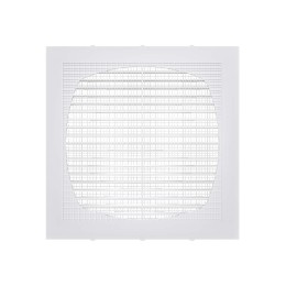 1919Г  Решетка вентиляционная Г сетка 194х194 пластик ERA
