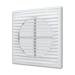 1515П Решетка вентиляционная П разъемная 150х150 пластик ERA