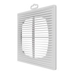 2121П  Решетка вентиляционная П разъемная 209х209 пластик ERA