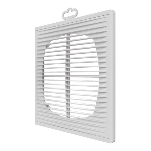 2121П  Решетка вентиляционная П разъемная 209х209 пластик ERA