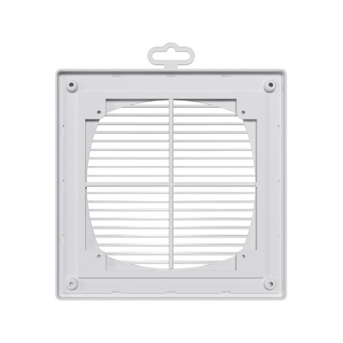 2121П  Решетка вентиляционная П разъемная 209х209 пластик ERA