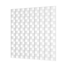 П6060ДП fusion  Решетка вентиляционная ПДП fusion потолочная 595х595 пластик ERA