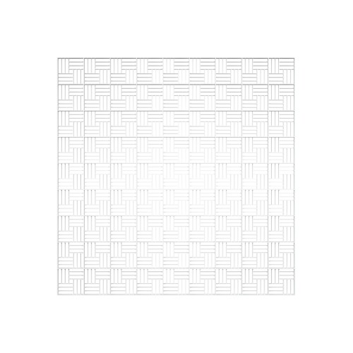 П6060ДП fusion  Решетка вентиляционная ПДП fusion потолочная 595х595 пластик ERA