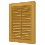 1520Р беж  Решетка вентиляционная Р сетка разъемная 150х200 пластик Beige ERA