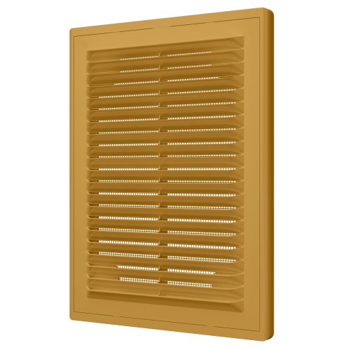 1520Р беж  Решетка вентиляционная Р сетка разъемная 150х200 пластик Beige ERA