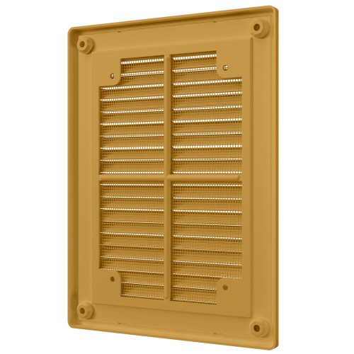 1520Р беж  Решетка вентиляционная Р сетка разъемная 150х200 пластик Beige ERA