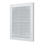 1520Р  Решетка вентиляционная Р сетка разъемная 150х200 пластик ERA