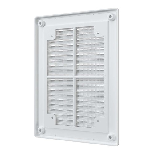 1520Р  Решетка вентиляционная Р сетка разъемная 150х200 пластик ERA