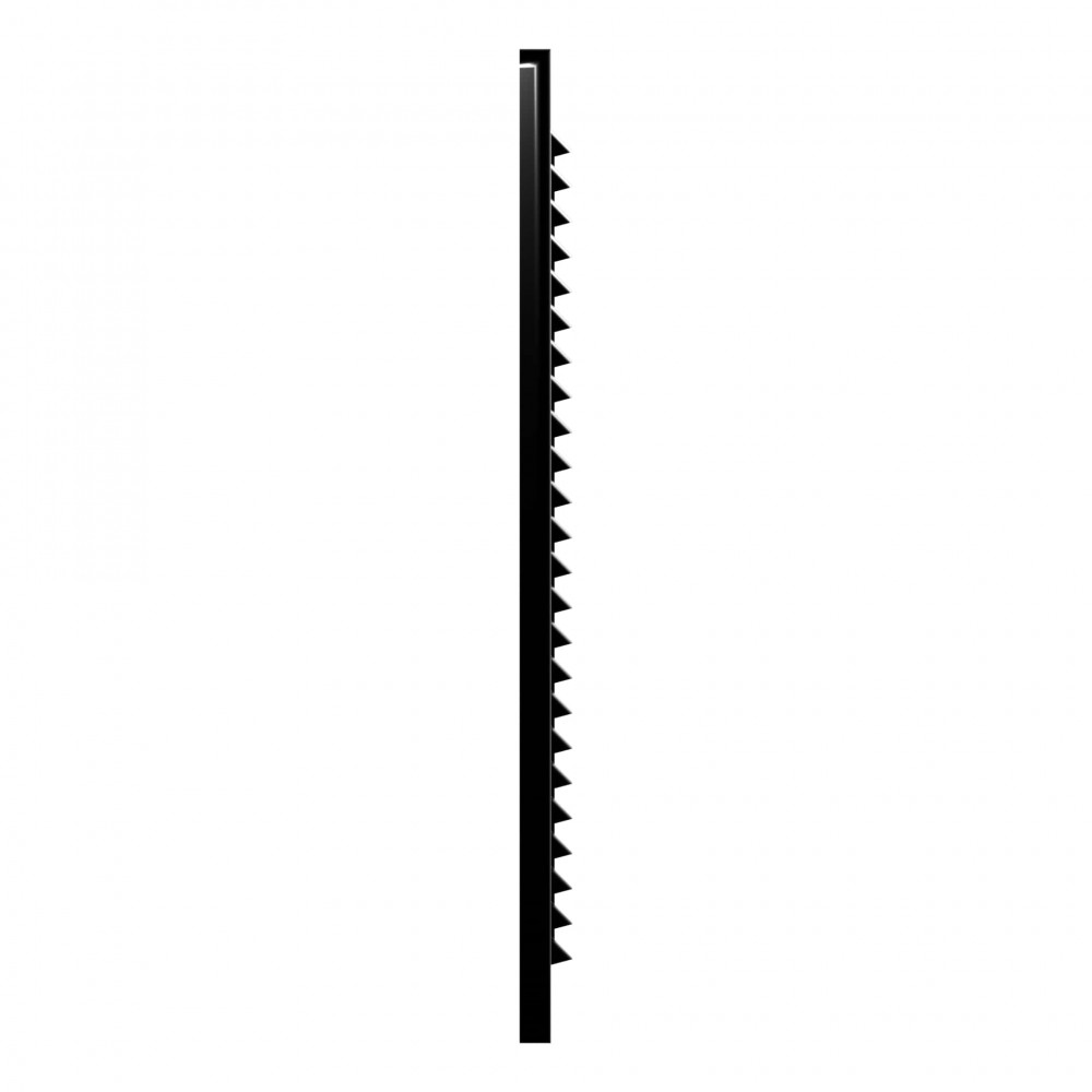 1825Р Black  Решетка вентиляционная Р сетка разъемная 185х255 пластик Black ERA