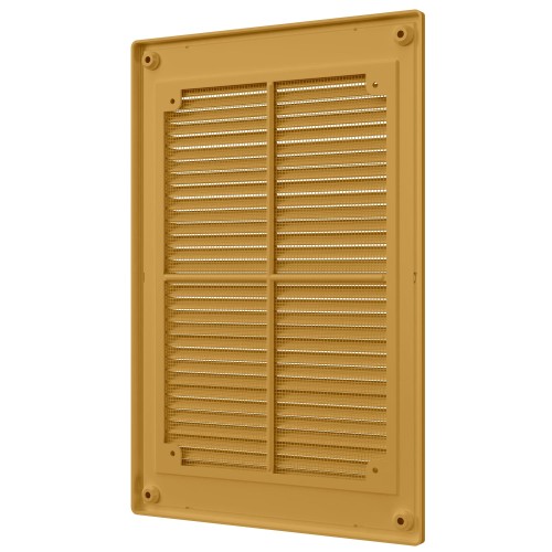 2030Р беж  Решетка вентиляционная Р сетка разъемная 200х300 пластик Beige ERA