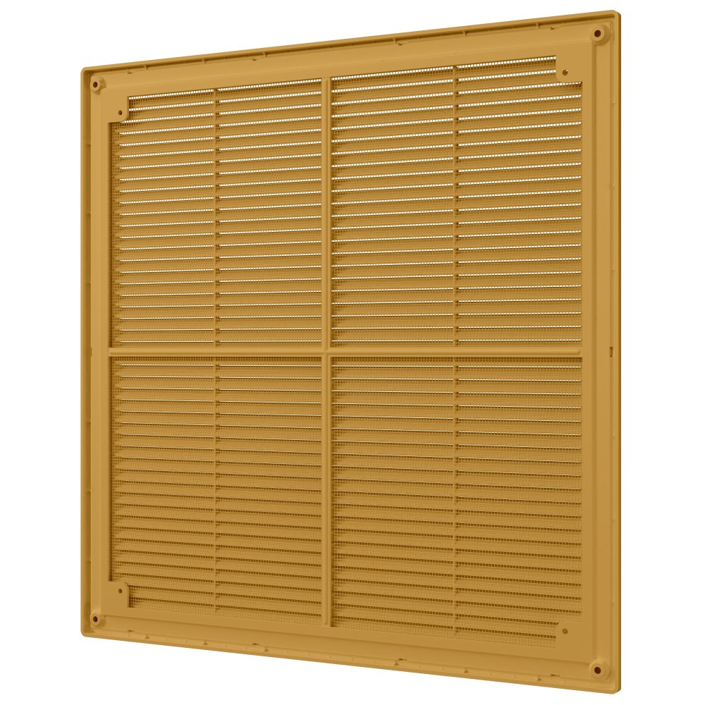 4040Р беж  Решетка вентиляционная р сетка разъемная 400х400 пластик Beige ERA