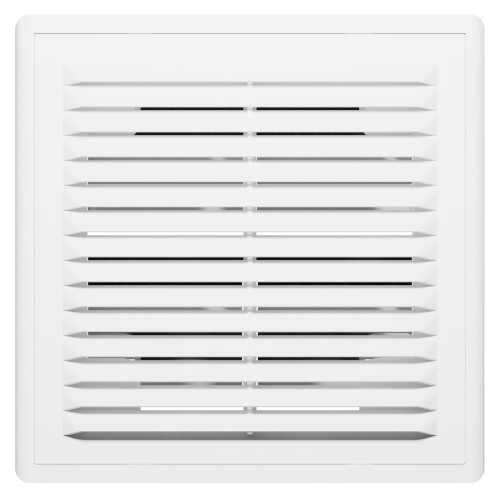 R1515BV  Решетка вентиляционная RBV обр.клапан разъемная 150х150 пластик ERA