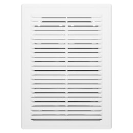 R1825BV  Решетка вентиляционная RBV обр.клапан разъемная 180x250 пластик ERA