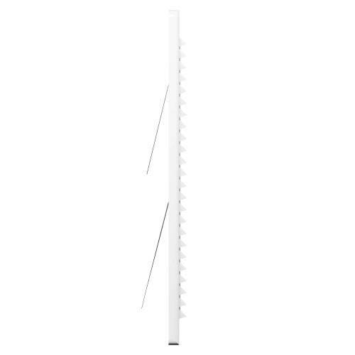 R1825BV  Решетка вентиляционная RBV обр.клапан разъемная 180x250 пластик ERA