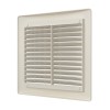 1515РЦ Ivory  Решетка вентиляционная РЦ сетка 150х150 пластик Ivory ERA