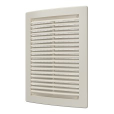 1520РЦ Ivory  Решетка вентиляционная РЦ сетка 150х200 пластик Ivory ERA