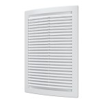 1825РЦ  Решетка вентиляционная РЦ сетка 180х250 пластик ERA