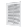 1825РЦ  Решетка вентиляционная РЦ сетка 180х250 пластик ERA