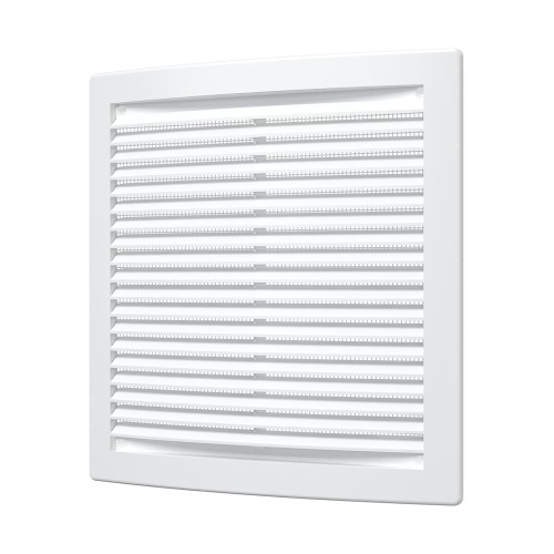 2020РЦ  Решетка вентиляционная РЦ сетка 200х200 пластик ERA