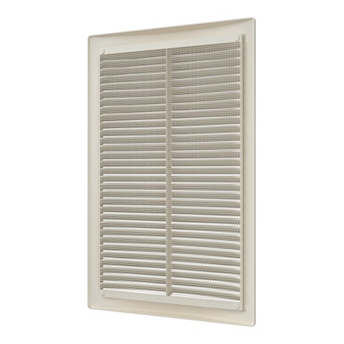 2030РЦ Ivory  Решетка вентиляционная РЦ сетка 200х300 пластик Ivory ERA