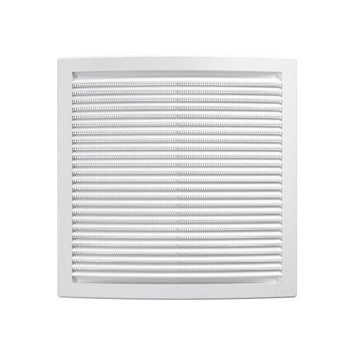 2525РЦ  Решетка вентиляционная РЦ сетка 250х250 пластик ERA