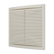 2525РЦ Ivory  Решетка вентиляционная РЦ сетка 250х250 пластик Ivory ERA