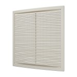 3434РЦ Ivory  Решетка вентиляционная РЦ сетка 340х340 пластик Ivory ERA