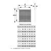 2020РЦ  Решетка вентиляционная РЦ сетка 200х200 пластик ERA