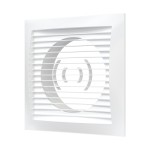 2020РС16Ф  Решетка вентиляционная РСФ фланец D160 200х200 пластик ERA