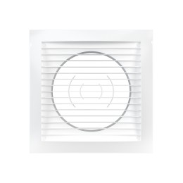 1515РС10Ф  Решетка вентиляционная рСФ фланец D100 150х150 пластик ERA