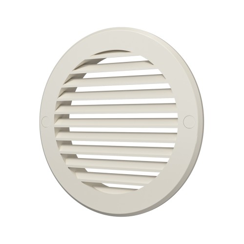 16РКН Ivory  Решетка вентиляционная РКН фланец D160 D196 ASA Ivory ERASTREETLINE