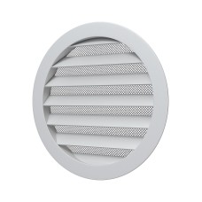 16РКМ  Решетка вентиляционная РКМ фланец D160 сетка D185 алюминий ERASTREETLINE