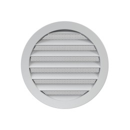 16РКМ  Решетка вентиляционная РКМ фланец D160 сетка D185 алюминий ERASTREETLINE