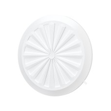 10RKU  Решетка вентиляционная RKU фланец D90-160 регулируемая D180 пластик ERA