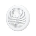 12,5РПКФ  Решетка вентиляционная рПКФ фланец D120 разъемная D164 пластик ERA