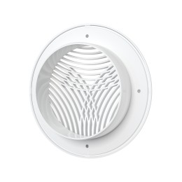 10РПКФ  Решетка вентиляционная рПКФ фланец D100 разъемная D143 пластик ERA