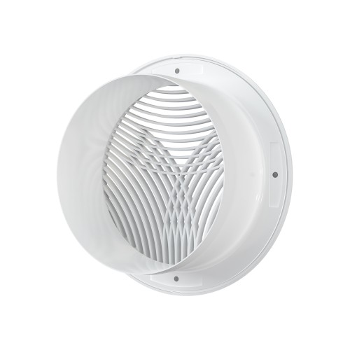 15РПКФ  Решетка вентиляционная рПКФ фланец D150 разъемная D200 пластик ERA