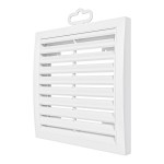 1515РР  Решетка вентиляционная рр разъемная 150х150 пластик ERA