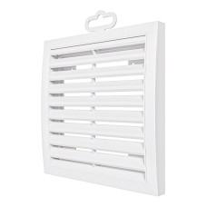 1515РР  Решетка вентиляционная рр разъемная 150х150 пластик ERA