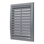 1825РРН сер  Решетка вентиляционная РРН разъемная 180х250 ASA Gray ERASTREETLINE