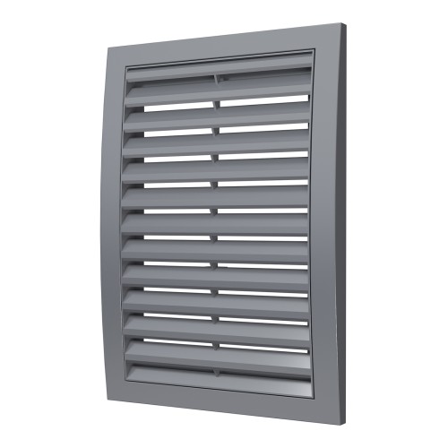 1825РРН сер  Решетка вентиляционная РРН разъемная 180х250 ASA Gray ERASTREETLINE