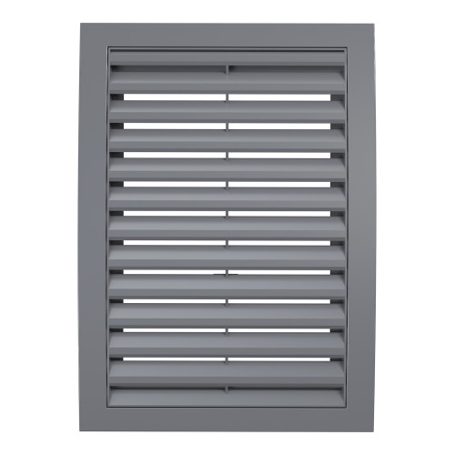 1825РРН сер  Решетка вентиляционная РРН разъемная 180х250 ASA Gray ERASTREETLINE