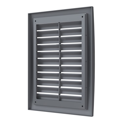 1825РРН сер  Решетка вентиляционная РРН разъемная 180х250 ASA Gray ERASTREETLINE