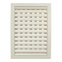 1825РРП Ivory  Решетка вентиляционная РРП разъемная регулируемая 180х250 пластик Ivory ERA