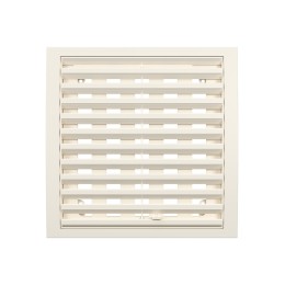 2020РРП Ivory  Решетка вентиляционная РРП разъемная регулируемая 200х200 пластик Ivory ERA