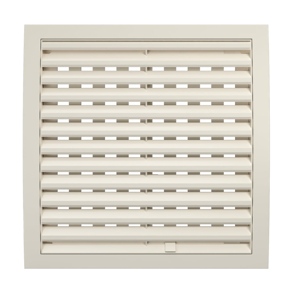 1515РРП Ivory  Решетка вентиляционная РРП разъемная регулируемая 150х150 пластик Ivory ERA